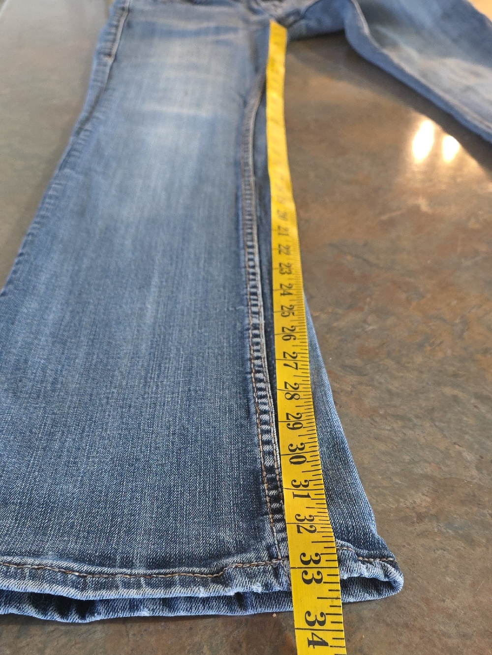 Cowgirl Tuff Women’s Dark Wash Bootcut Jeans - Picture 14 of 15